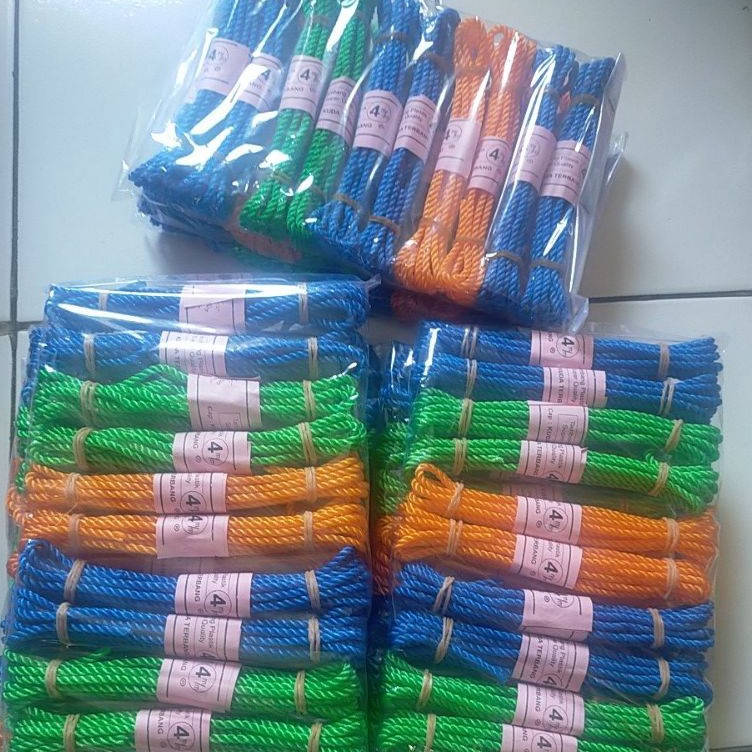 Sale TALI TAMBANG 4MM  TALI TAMBANG JEMURAN  TALI TAMBANG SERBAA  TALI TAMBANG PLASTIK