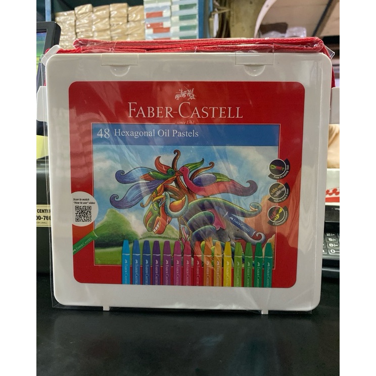 

CRAYON OIL PASTEL FABER CASTELL 48 SET ORIGINAL BUBBLE DUS