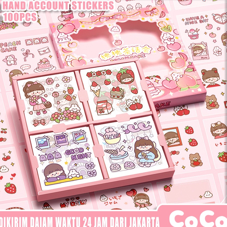 

Jual Stiker Motif Kartun Korea Lucu Anti Air 1 box 1lbr Dekorasi Handbook Scrapbook DIYStiker kartun tahan air PET