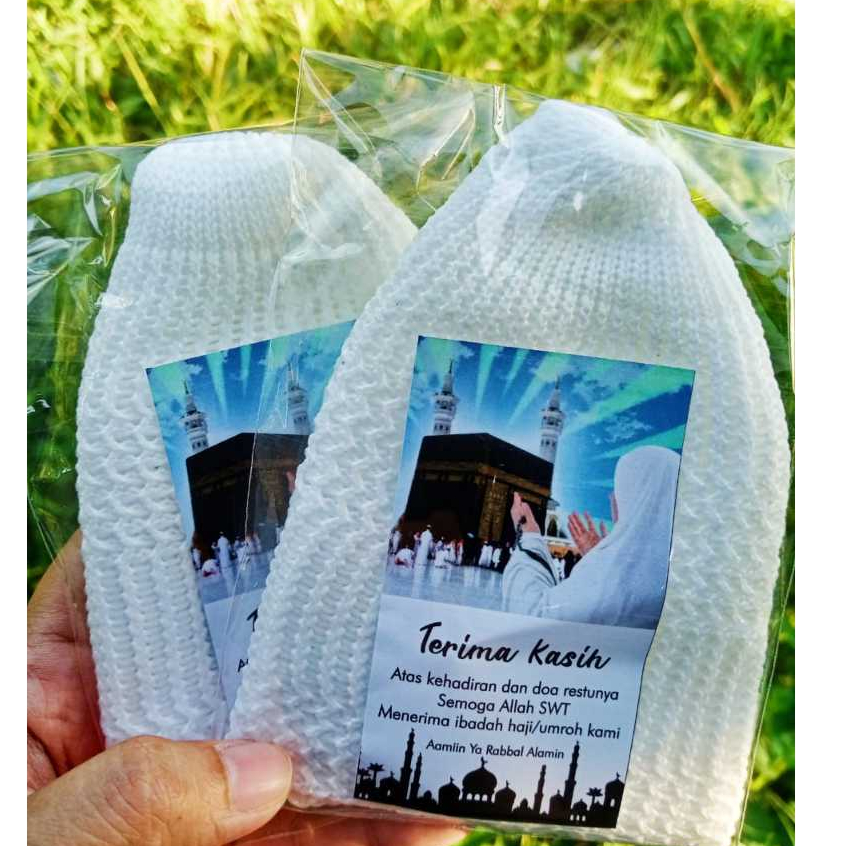 Peci Oleh Oleh Haji Umroh Termurah / Peci Souvenir Haji Dan Umroh / Souvenir Haji Dan Umroh