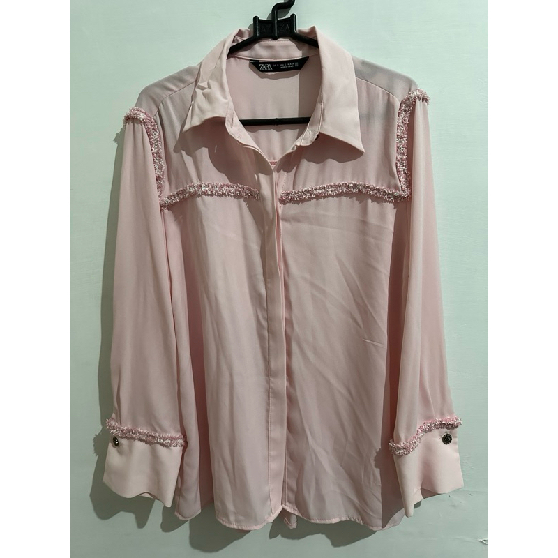 Preloved Kemeja Zara Oringinal Store size S