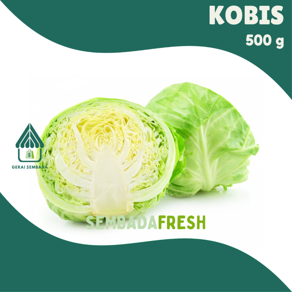 

Kobis 500 g - SEMBADA FRESH [Pengiriman Instant]