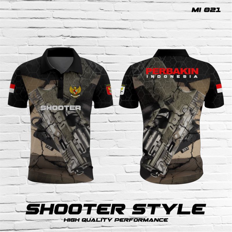 Jersey perbakin IPSC / kaos perbakin / baju perbakin / jersey shooter || MI021