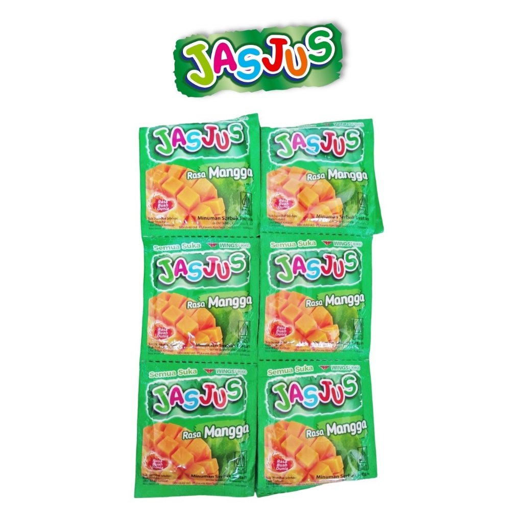 

Jas Jus Rasa MANGGA Minuman Enak Murah Meriah - 10pc x 8 Gr