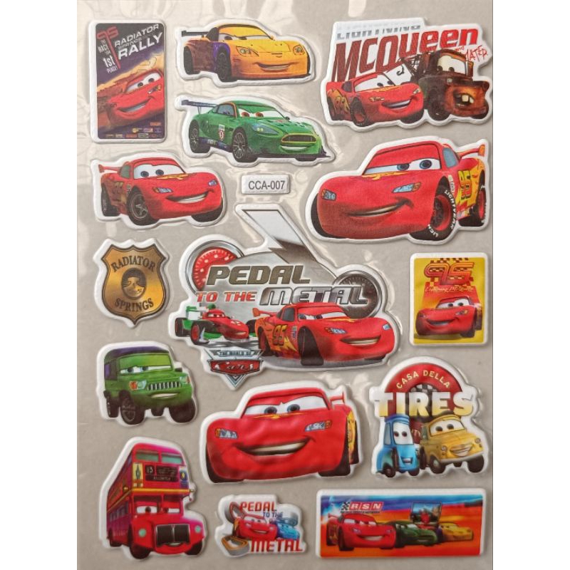 

Sticker timbul cars
