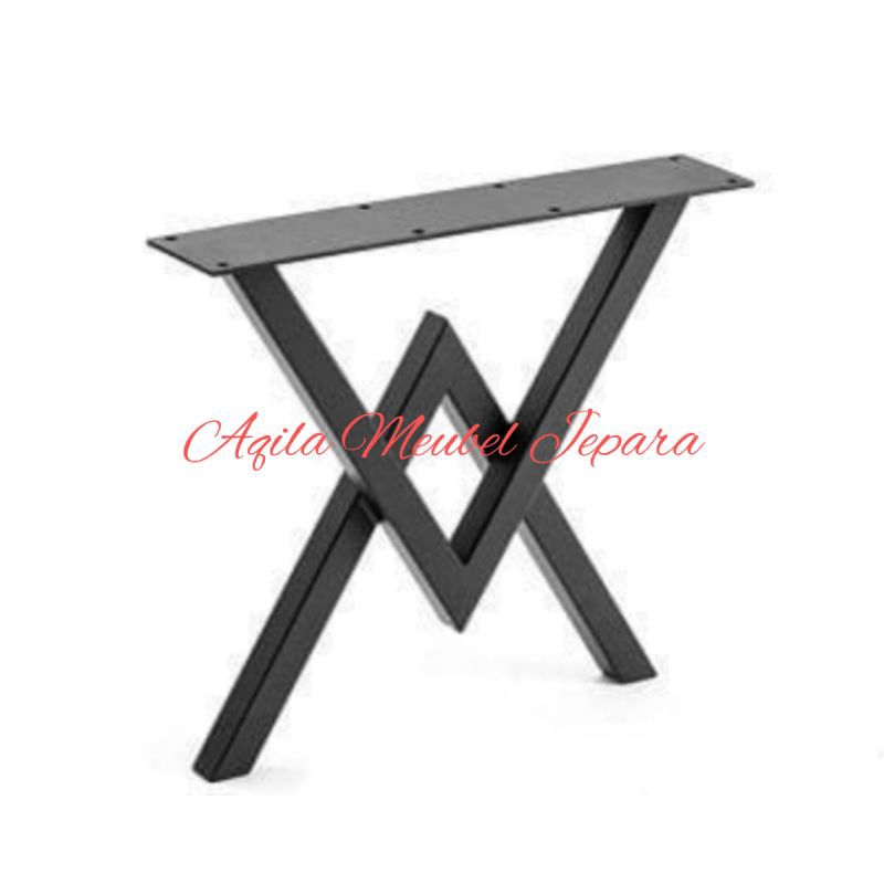 Kaki Meja Besi Hollow/Meja kerja,Serbaguna Termurah