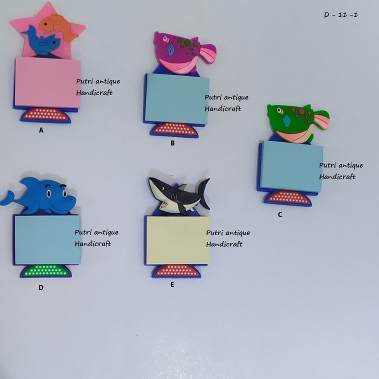 

Magnet Note Book Sticky Notes Motif Lucu/Souvenir pernikahan Wedding Ulang Tahun Anak