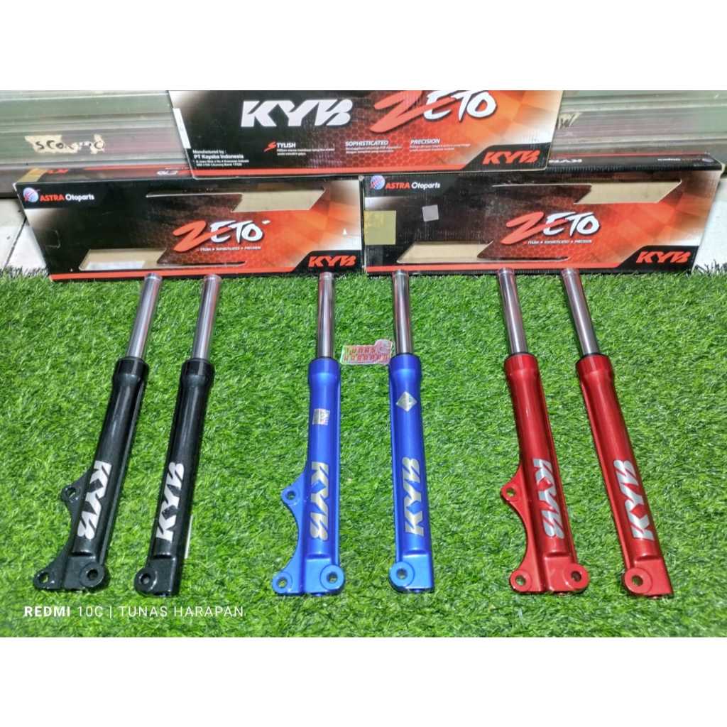 AS SHOCK + TABUNG DEPAN mio KYB Shock Depan KAYABA ZETO Front Fork MIO KYOS-1020