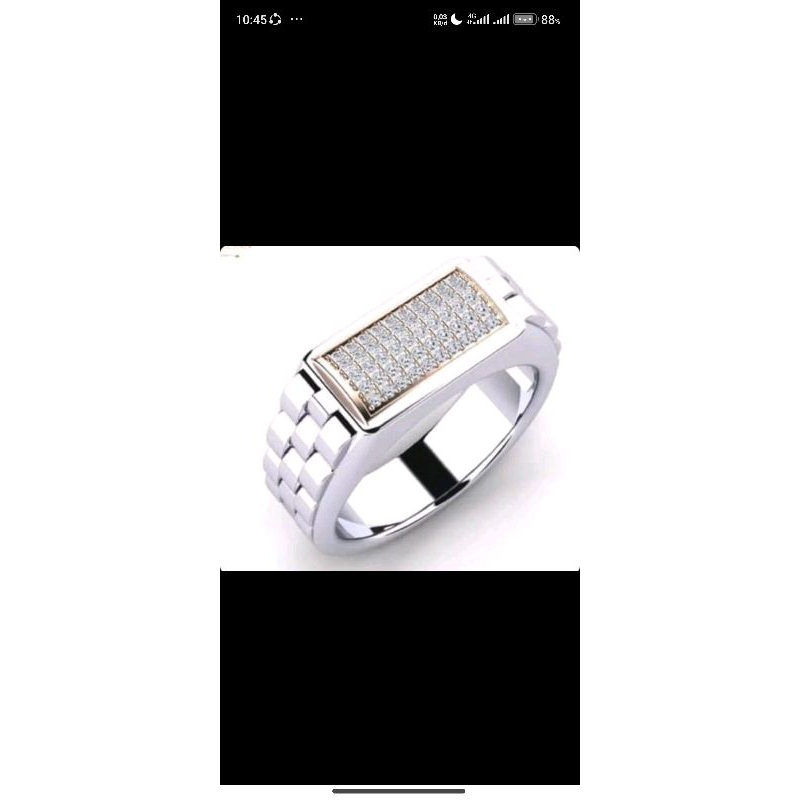 CINCIN LAKI PERAK BERLIAN EROPA