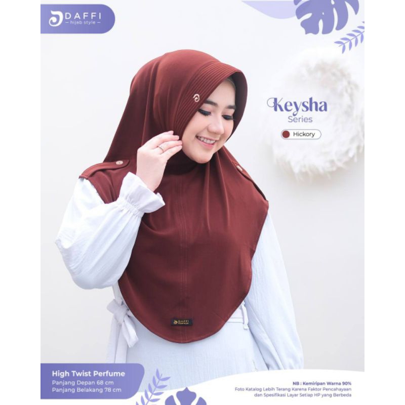 BERGO SIMPLE || HIJAB DAFFI || KEYSHA BY:DAFFI HIJAB
