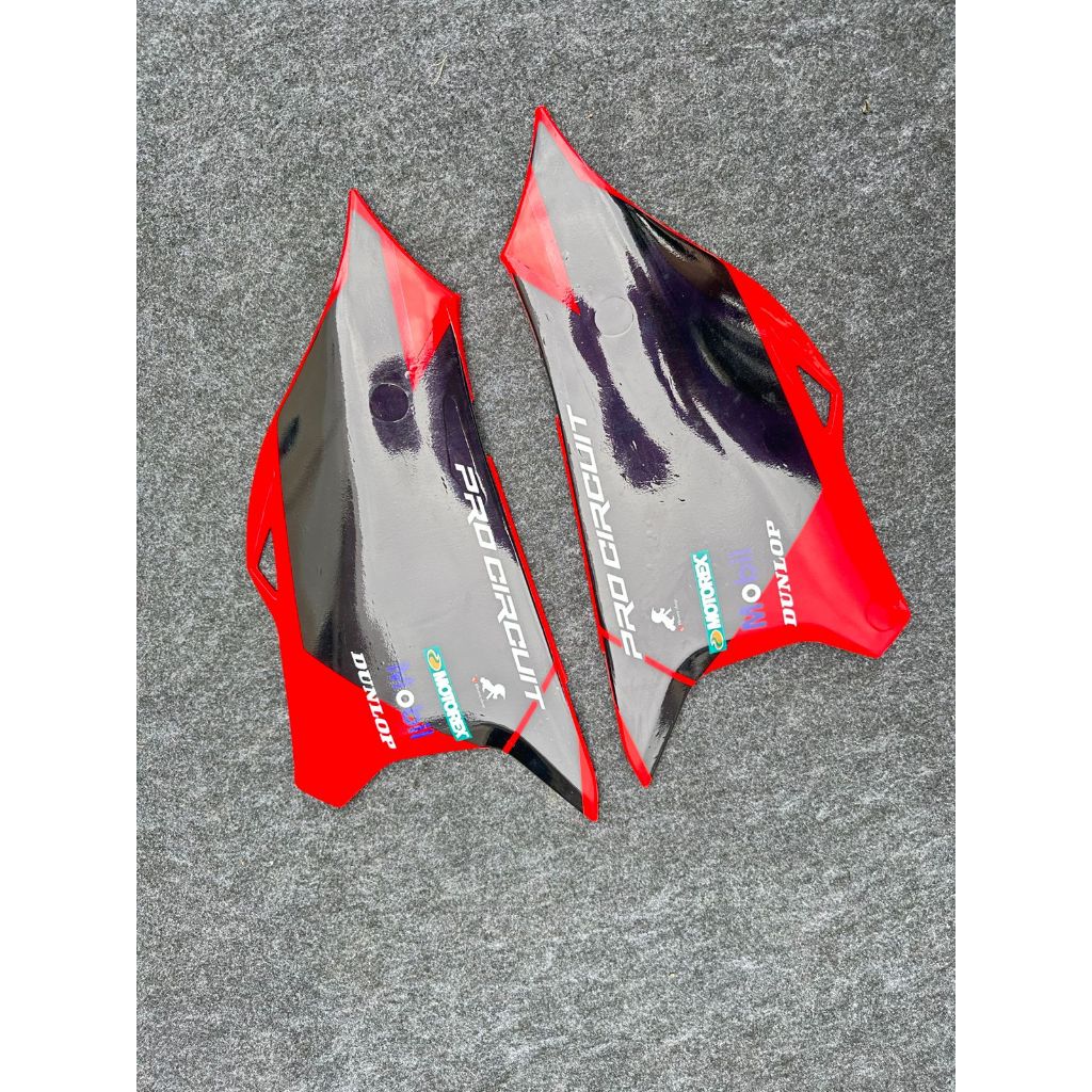 sayap jok kx 85 sayap belakang kx 85 cover bodi kx 85 side panel kx 85 cover body kx 85 Dan Striping