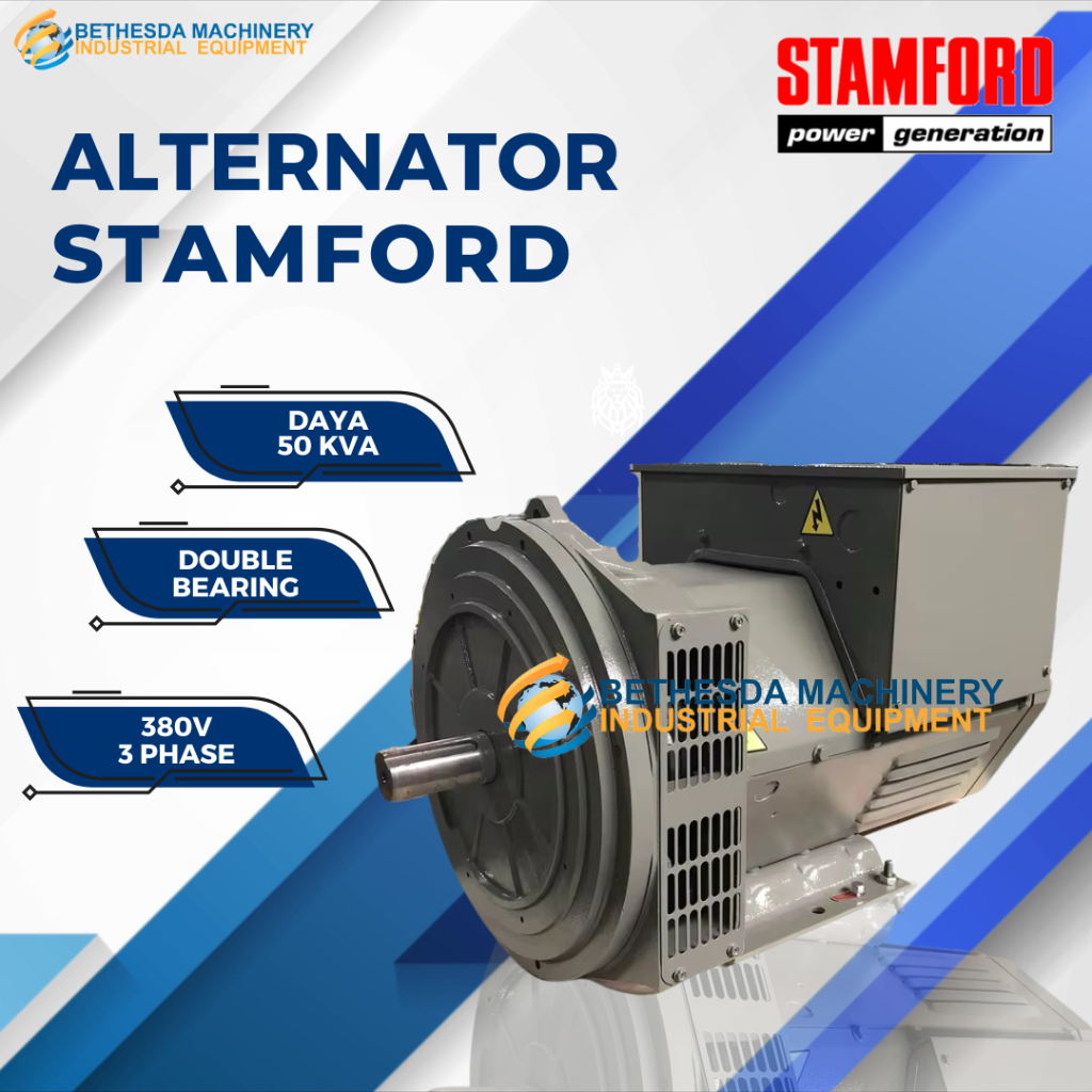 Generator Genset Stamford 50 Kva - Alternator 50Kva 40kW 3Phase