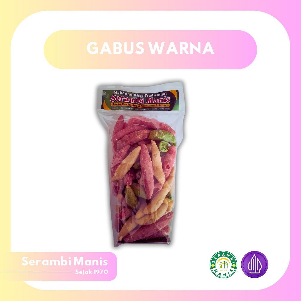 

Gabus Warna 160 gr
