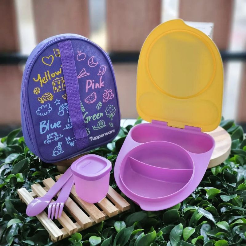 KIDDOS LUNCH SET tempat makan tupperware