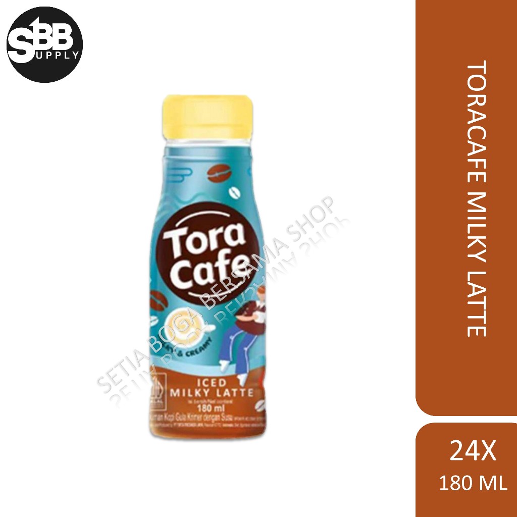 

TORACAFE MILKY LATTE 180 ML ISI 24 BOTOL (1 KARTON/1 DUS)