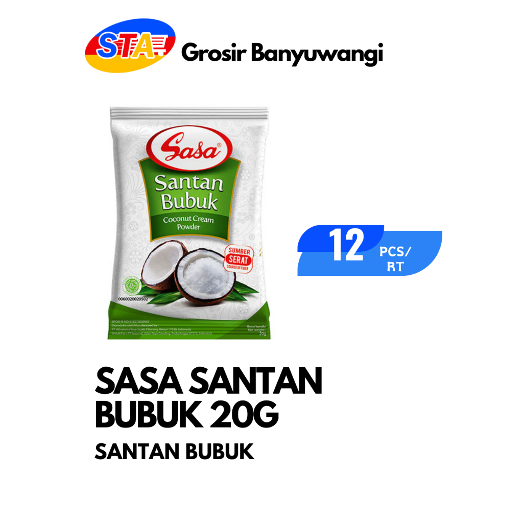 

[JATIM] SASA SANTAN BUBUK 20GR 1 RENTENG | SANTAN BUBUK