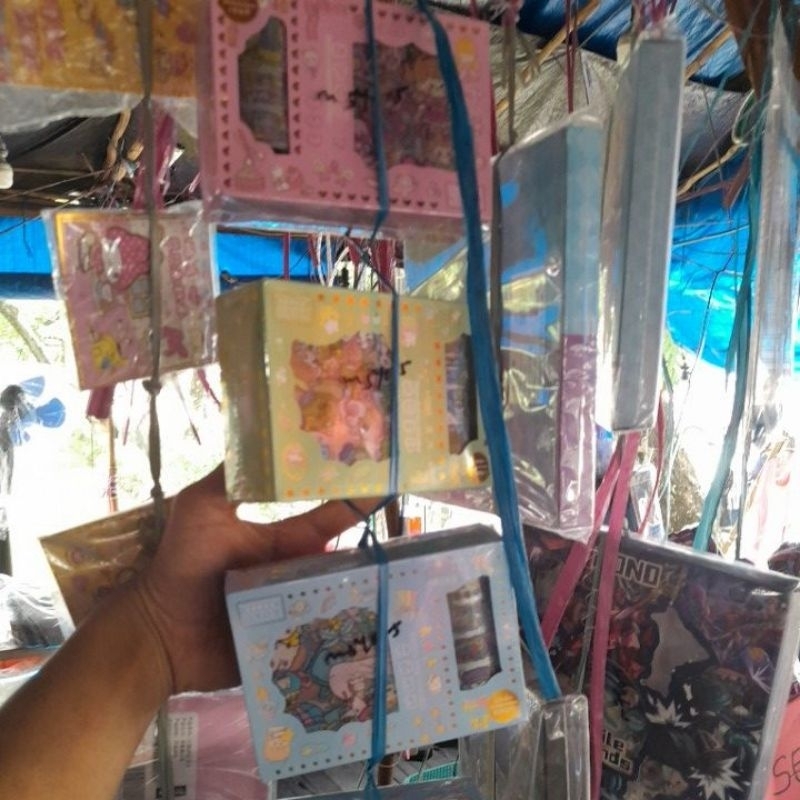 

paket usaha stiker 3 item cuman 30000