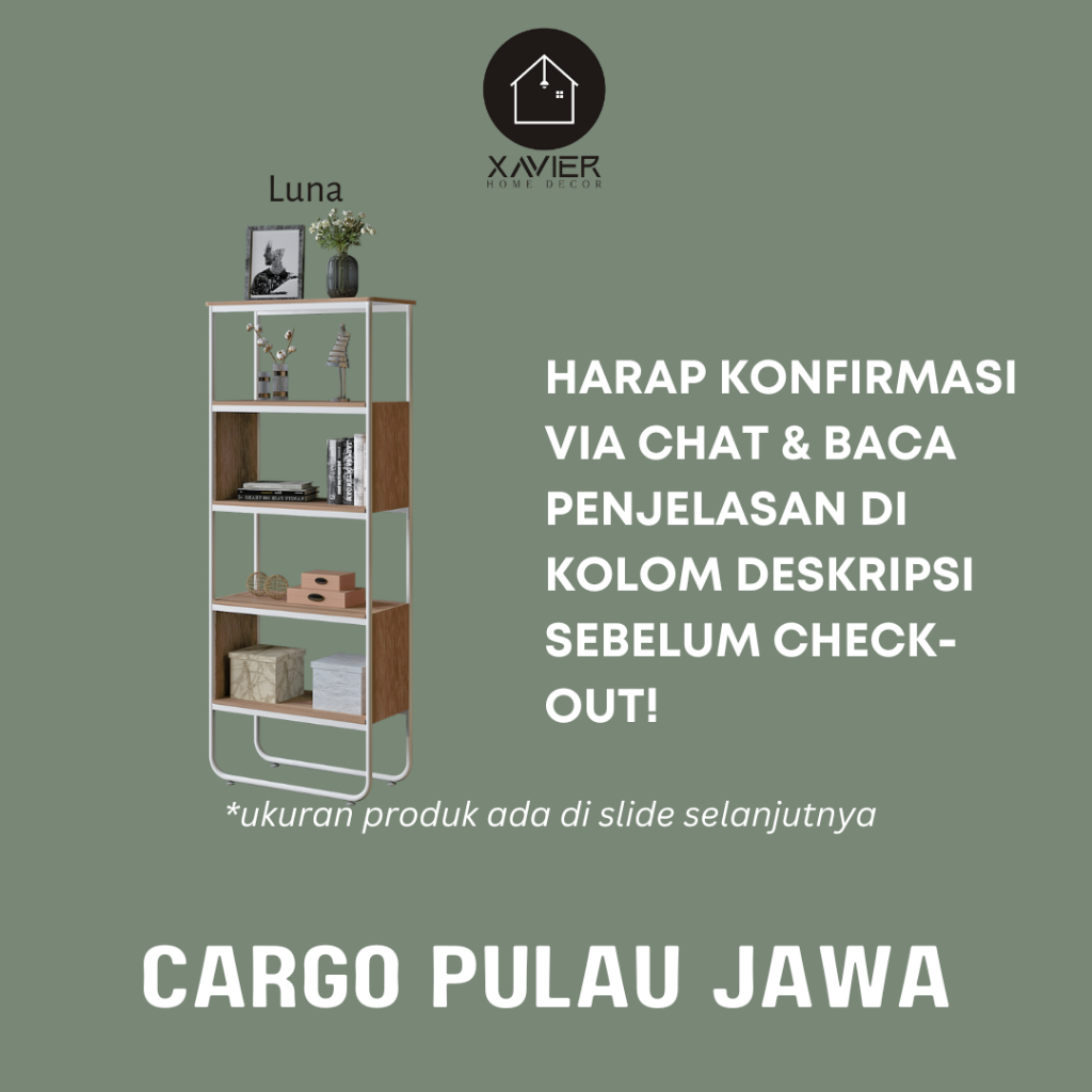 Xavier Home Decor LUNA - CARGO JAWA + BALI