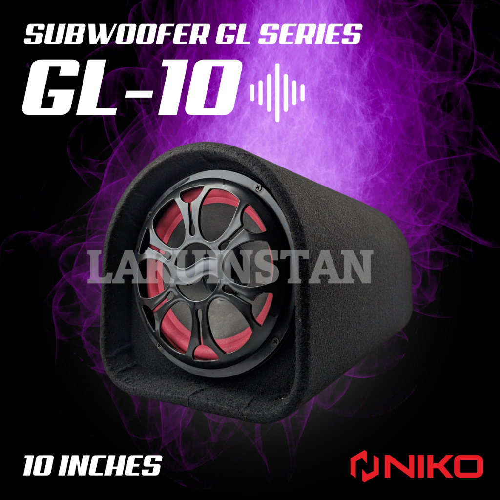 Speaker Niko GL 10 Subwoofer Mobil Car speaker Niko 10 inch bluetooth GL10