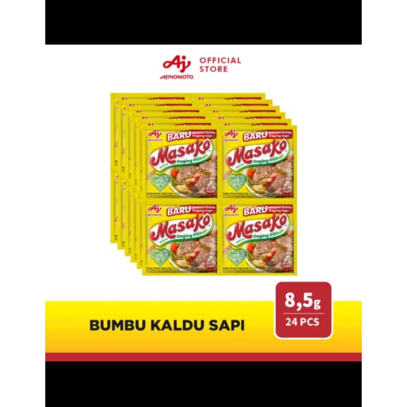 

Masako ayam dan sapi serenteng isi 12pic