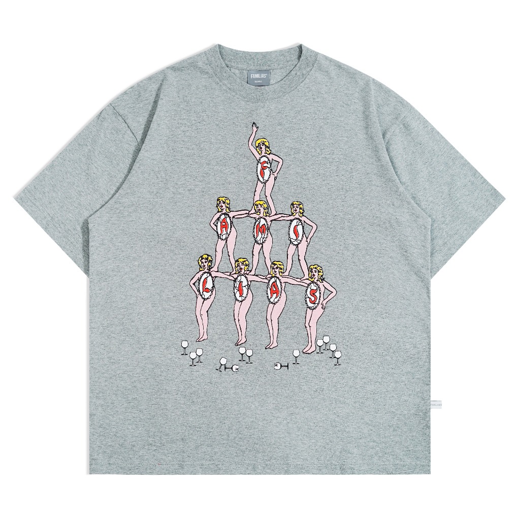 Familias - Misty Grey T-Shirt - Fraw