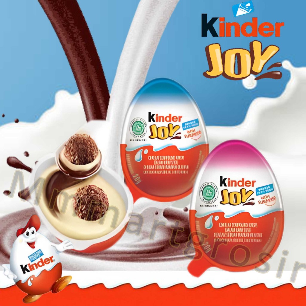 

Kinder Joy / Chocolate Crispy Krim Susu / Cokelat Surprise Mainan / 20gr