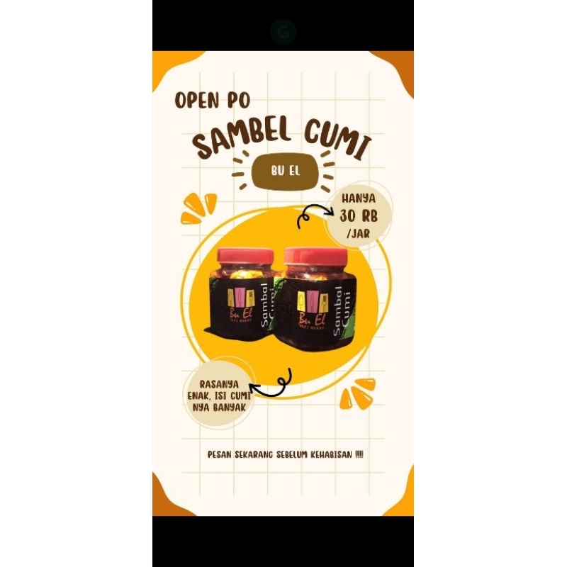 

Sambal Cumi cumi Asli Enakkkkk