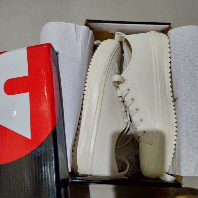 SEPATU PUTIH TULANG AIRWALK TANISHA LIGHT BEIGE WOMAN SNEAKERS