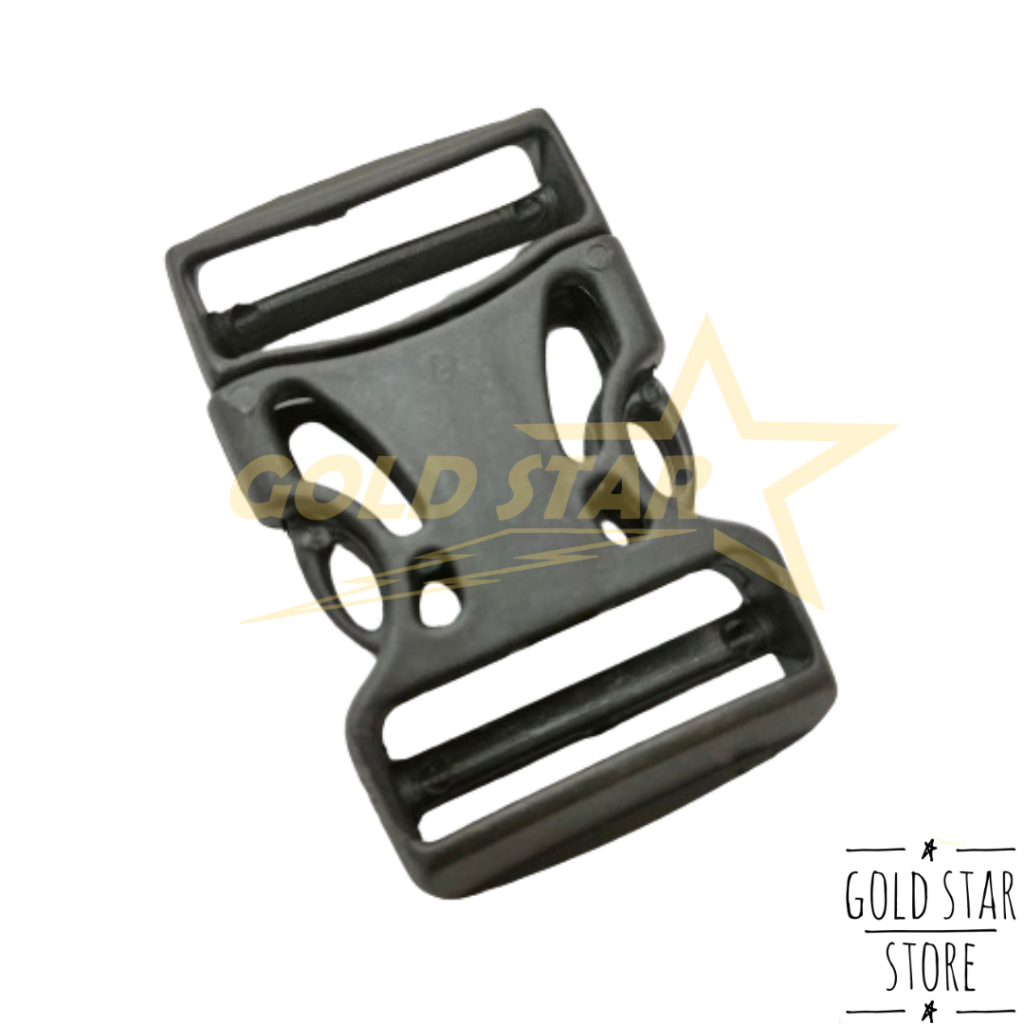 Kunci Sodok Buckle Slop  3,8 cm Buckle Kunci Sodok Tas 2,5 cm Gesper Tas Gesper Buckle Warna Hitam P