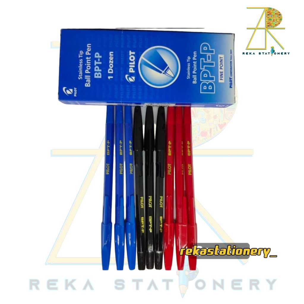 

Pulpen Pilot BPTP - Tinta Gel Halus, Menulis Lancar dan Nyaman, Harga per Pcs