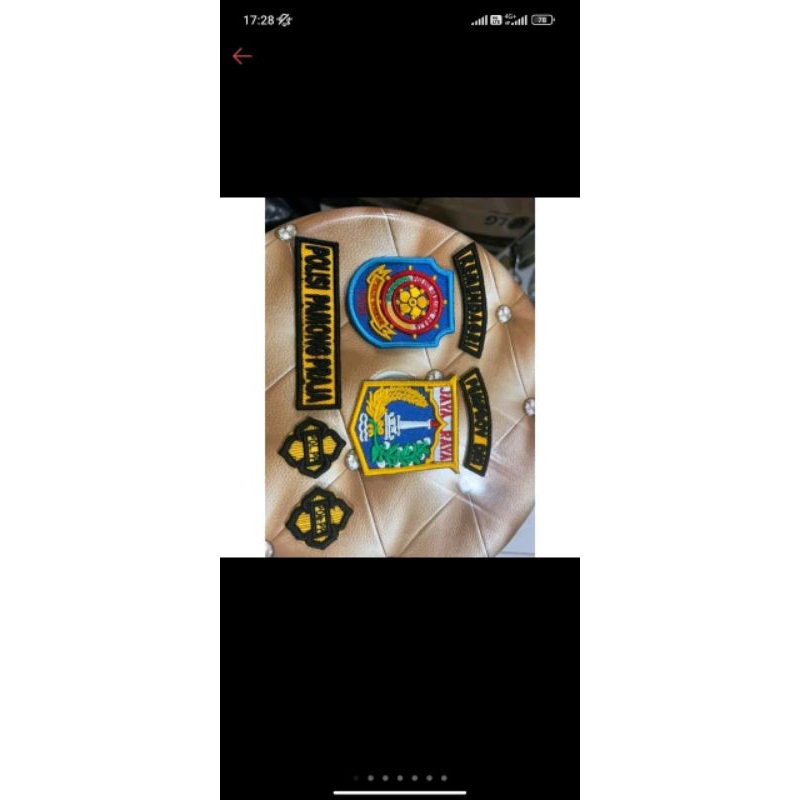 ATRIBUT BORDIR TIMBUL POL PP PDH