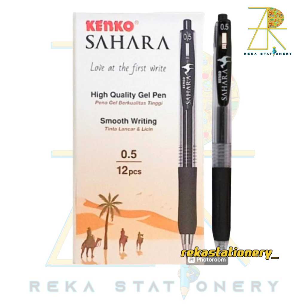 

Kenko Gel Pen / Pulpen Jel / Pena Jel Kenko Sahara 0.5 mm Harga Satuan