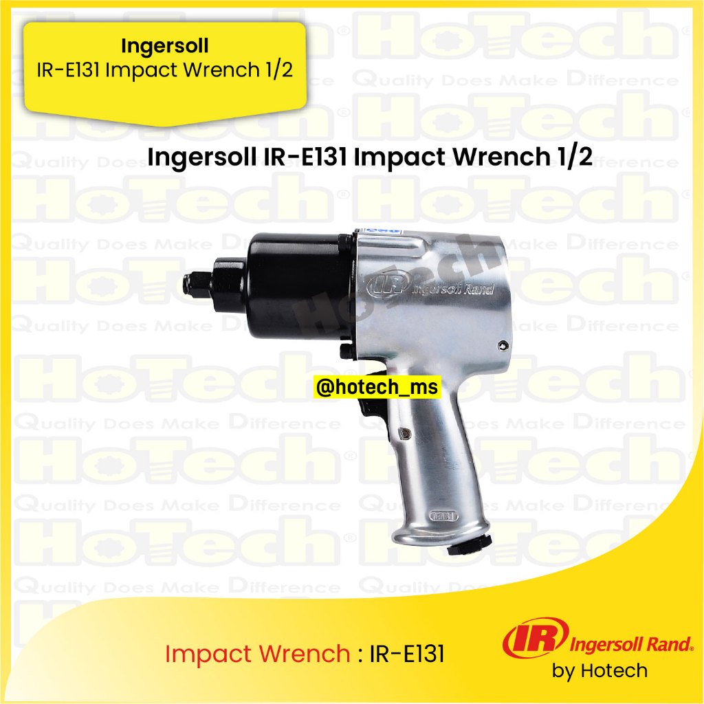 Ingersoll Rand | E 131 | Air Impact Wrench 1/2" Sq Dr | Ingersoll Rand E131 Impact Tool | IR E131 Ai