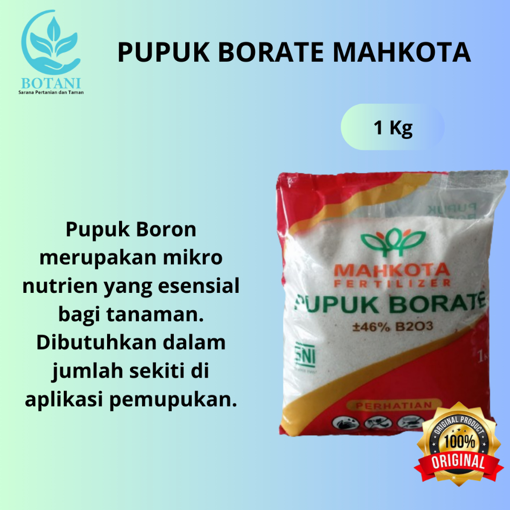 Pupuk Borate Mahkota 1 Kg