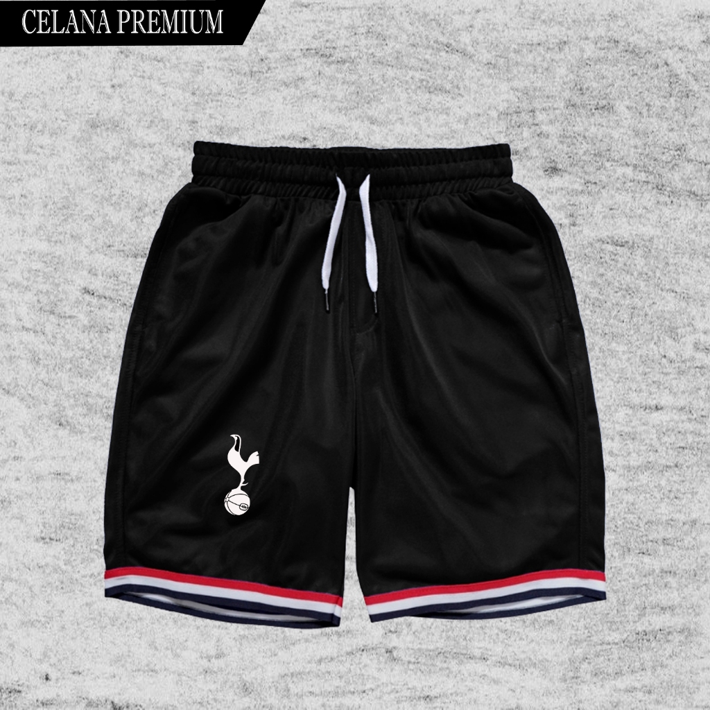 Celana Pendek katun Pria | Celana Santai | Celana Bola Tottenham_m