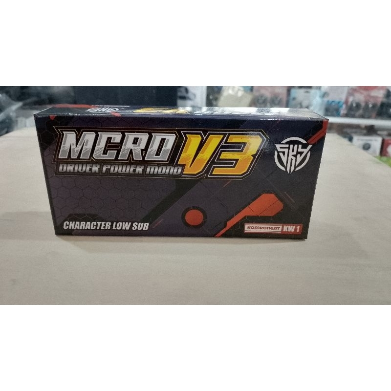 KIT SUPER POWER DRIVER MCRD V3 2600W LOW SUB COCOK BUAT SPEAKER 18 INCH