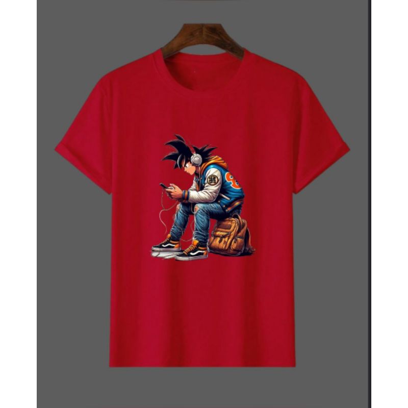 baju kaos tshirt distro oblong dbz dragon ball GT katun murah