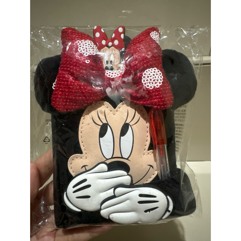 

Smiggle Minnie Mouse Mini Note Book Keyring Black Red Original Sale Ready Stock