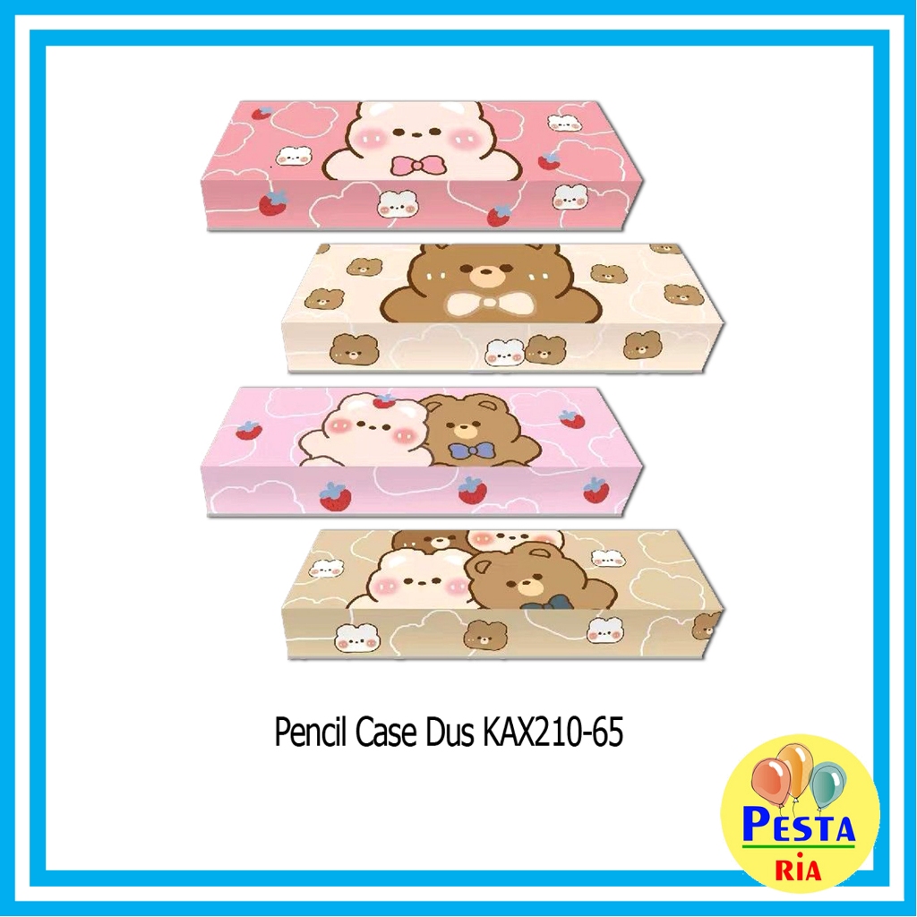 

Murah!! (1Pcs) Pencil Case Dus Motif Lucu, tempat pensil karakter, kotak pensil, kotak pensil karton