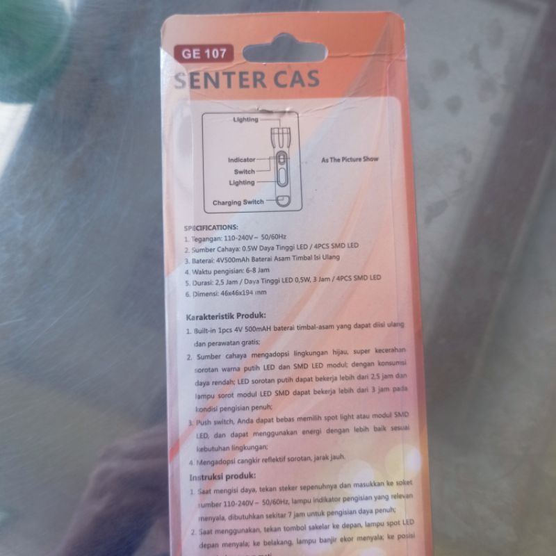 Senter FOX LED GE107