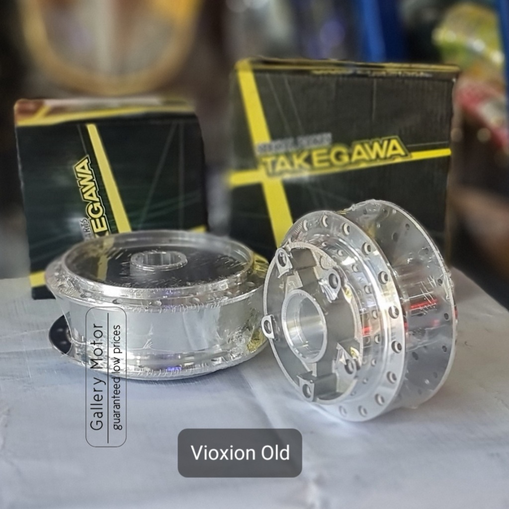 TROMOL TAKEGAWA VIXION OLD/LAMA F/R CHROME TROMOL VIXION