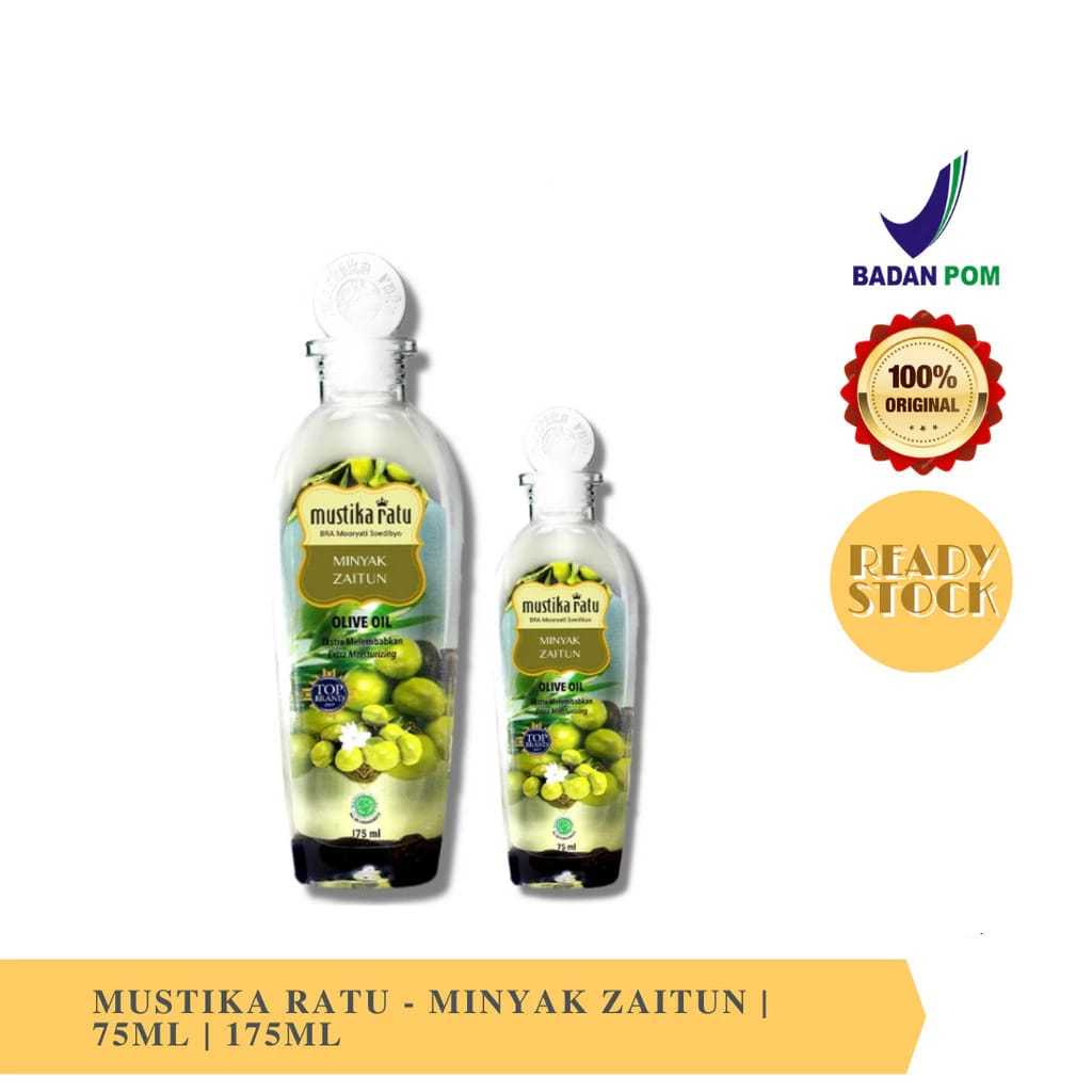 MINYAK ZAITUN MUSTIKA RATU ~Original 100% ASLI