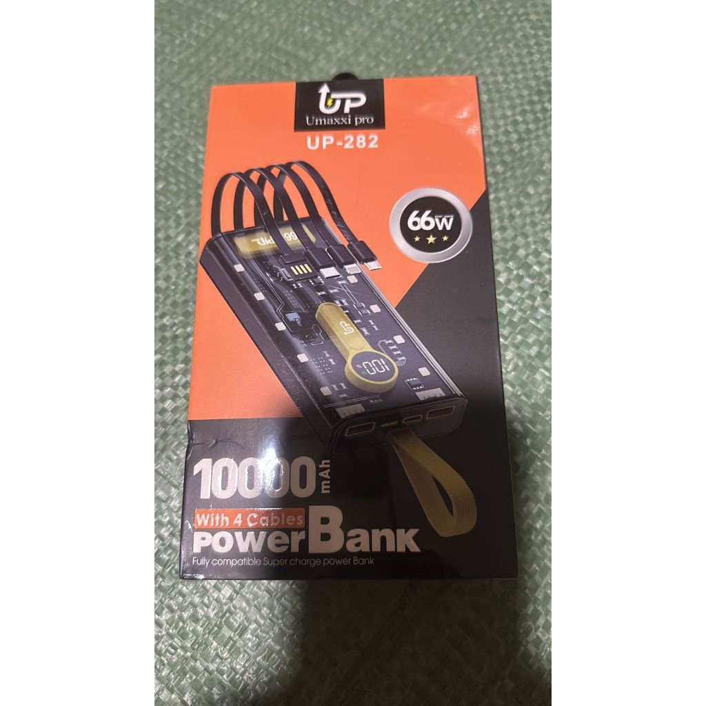Powerbank Umaxxi Pro PD66W 10.000 MAH Real Suport Fast Charging