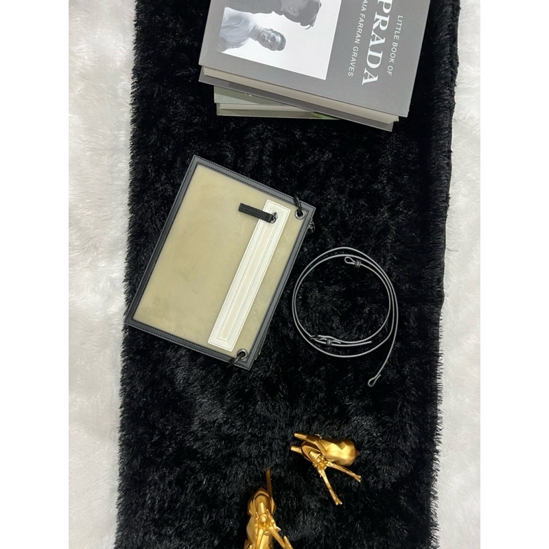 Pedro Men Clutch and Sling Bag Black Ori