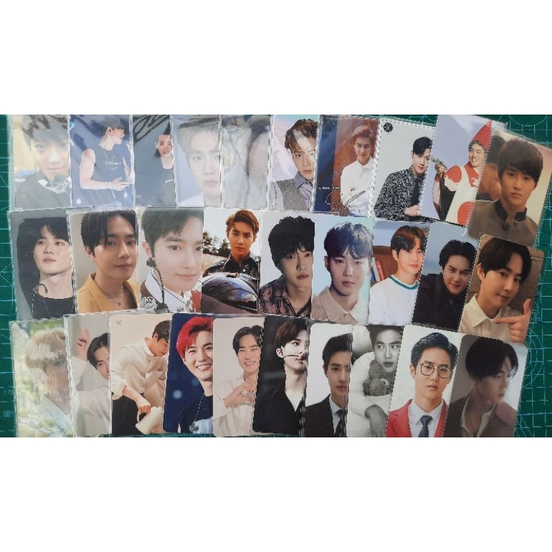 [EACH] exo official photocard suho pc junmyeon non album mama version exploration card wallet o2asis