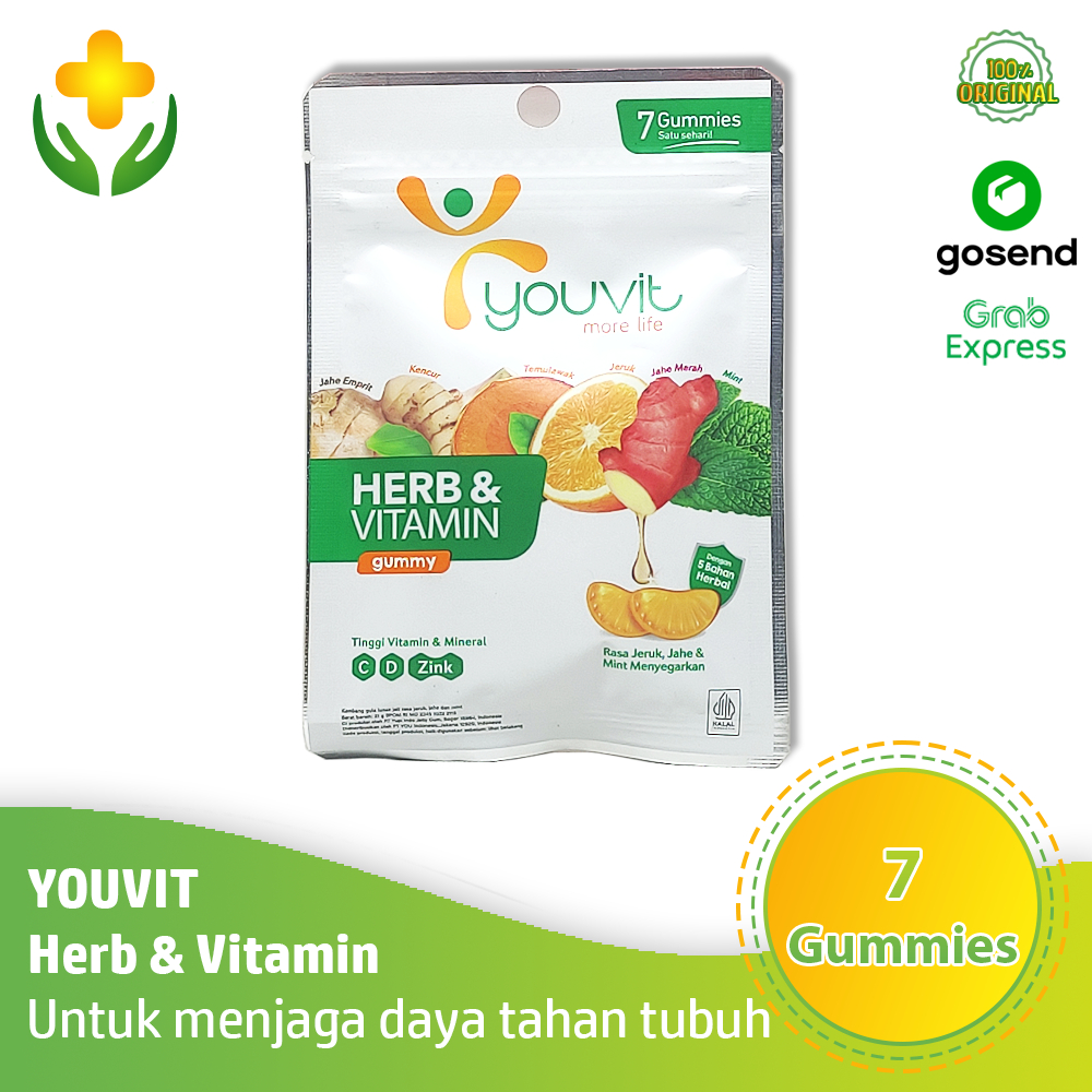 

Youvit Herb & Vitamin 7 Gummies Sachet