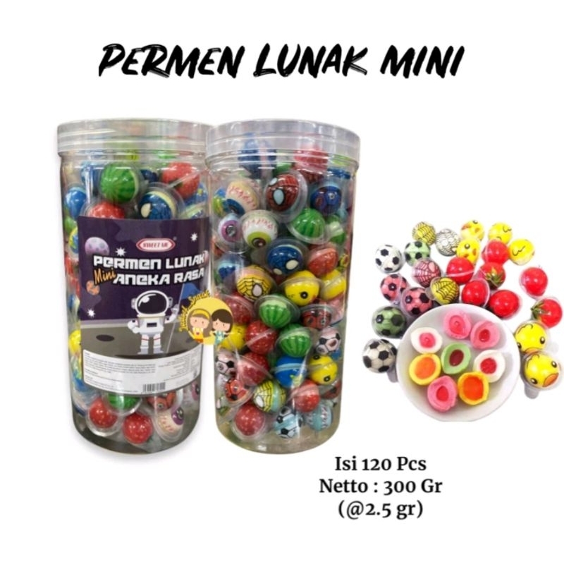 

Grosir Permen Lunak mini isi 120pc @2.5gr Rasa selai Buah