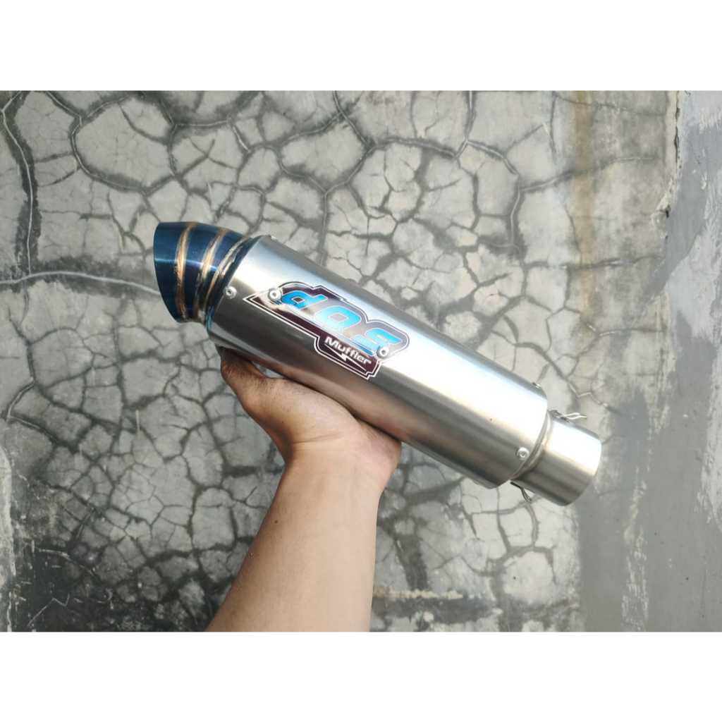 Knalpot Dos Muffler Tabung Silencer Slencer Silincer Slincer Only