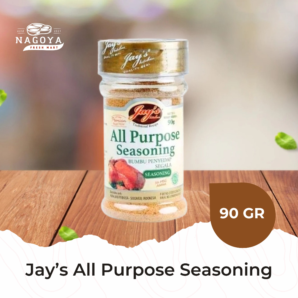 

Jay's All Purpose Seasoning - 90 GR | Grill Master | Bumbu Masak