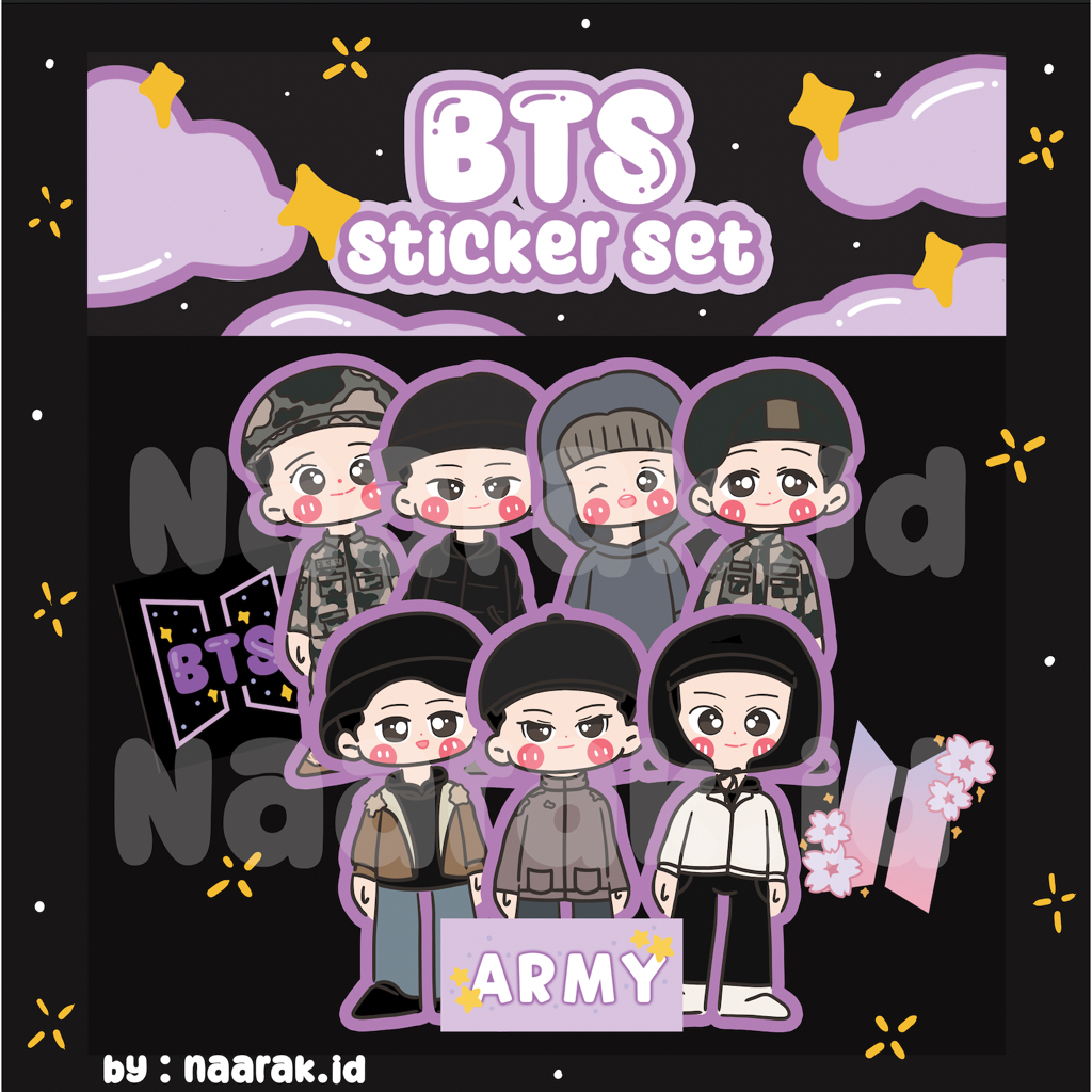 

BTS STICKER SET